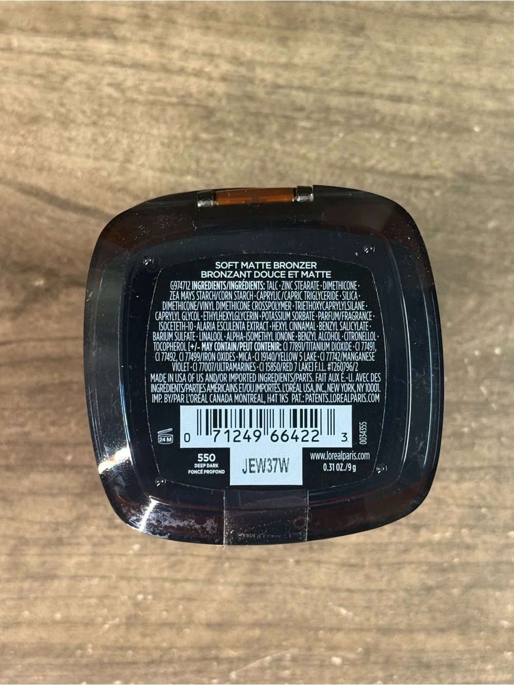 (5) NIB L’Oreal Paris Infallible 24HR FreshWear Bronzer Waterproof Deep Dark 550